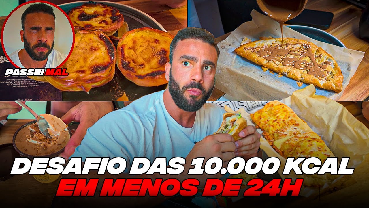 DESAFIO DAS 10.000 KCAL *PASSEI MAL! 