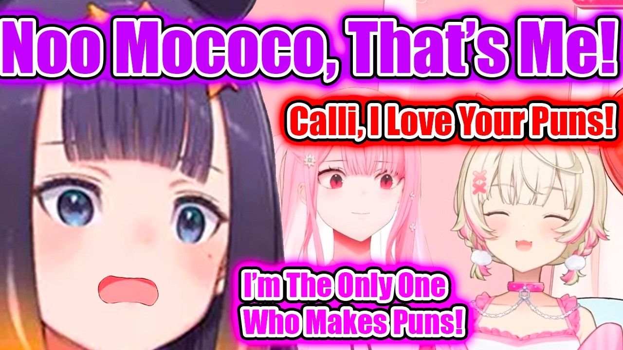 Ina’s Reaction To Mococo Liking Calli For Being The Only One Who Makes Puns in Hololive