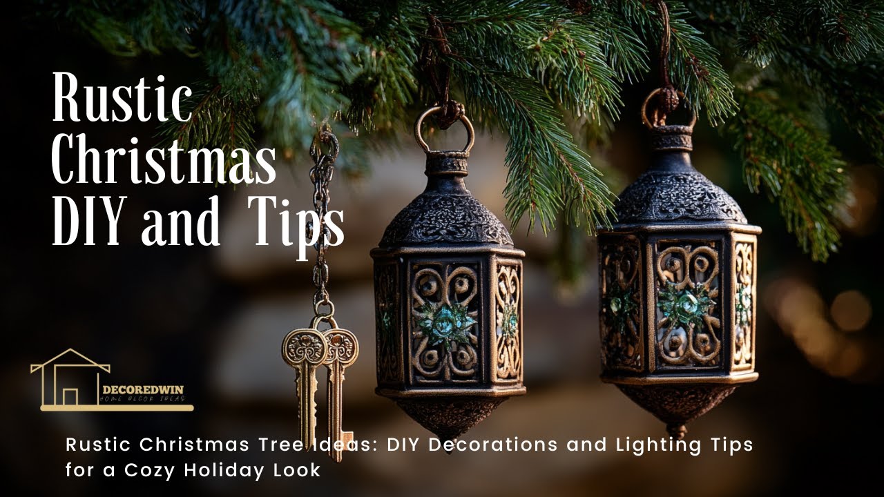 Rustic Christmas Tree Ideas: DIY Decorations and Lighting Tips for a Cozy Holiday Look
