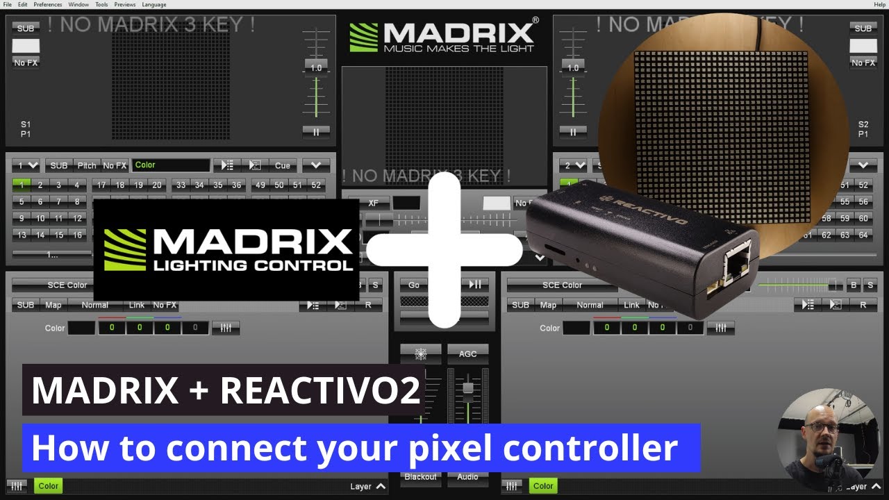 How to connect LED Pixel Controller to MADRIX