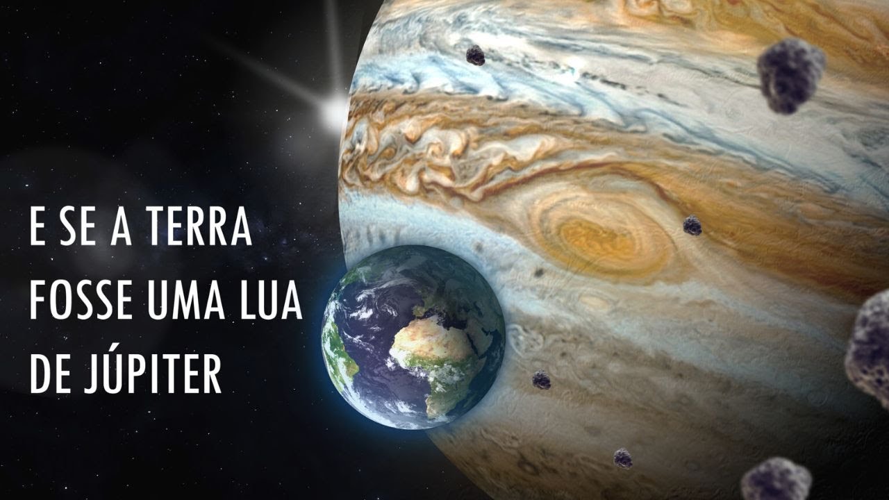 E se a Terra Fosse uma Lua de Júpiter?
