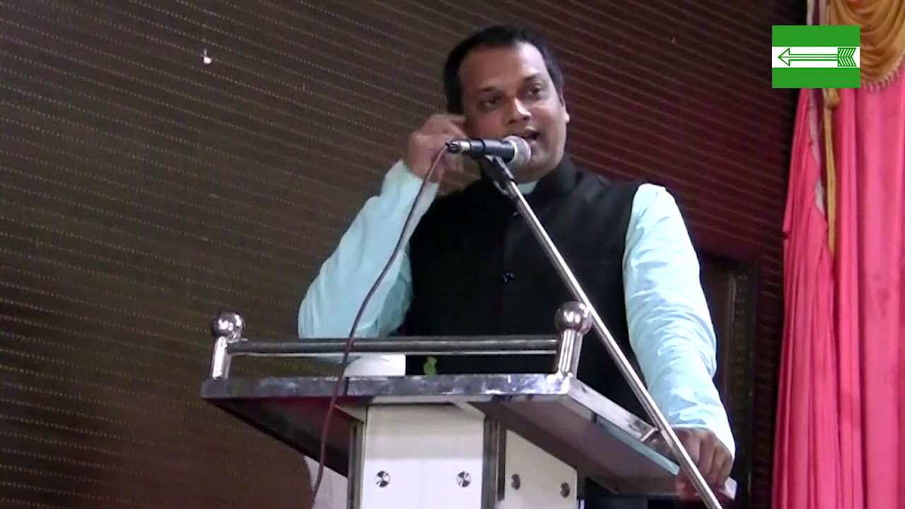 Sanjay Kumar youth wings national president at the #JDU Youth Conference in Bangalore, Karnataka