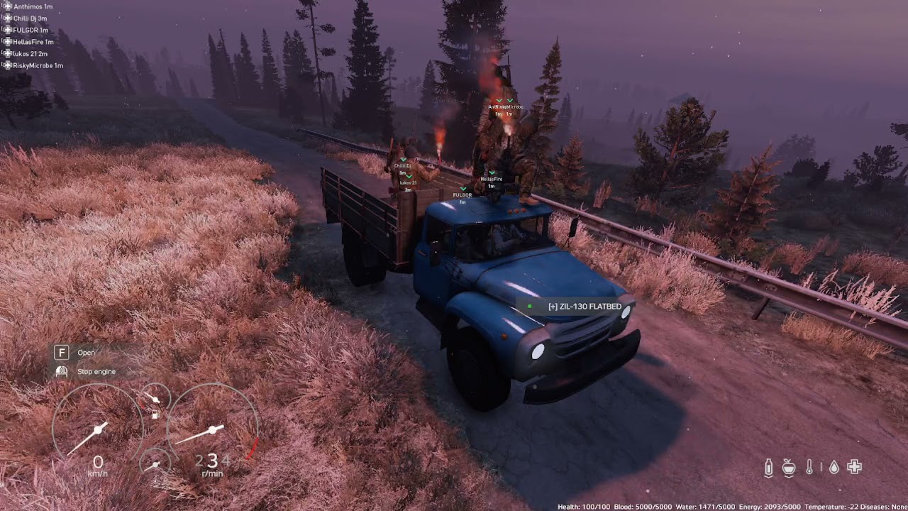 Dayz Survival Namalsk EVR Event with my team  fail (Fun) Part 1