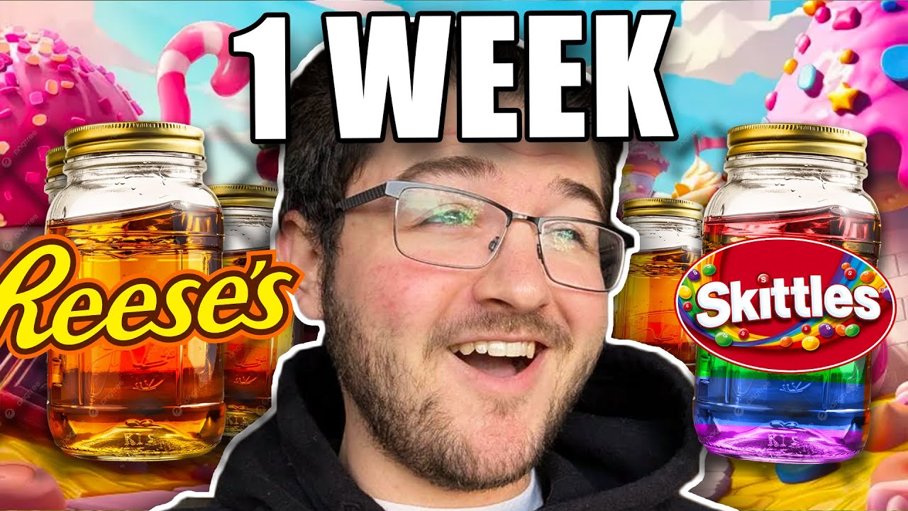 We Left CANDY In VODKA For A Week.. So You Don't Have To!