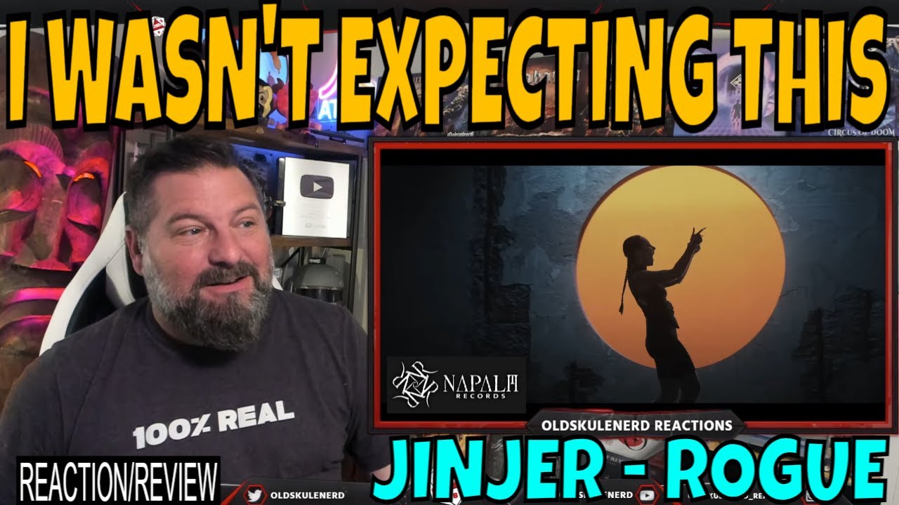 JINJER - ROGUE | OLDSKULENERD REACTION | NAPALM RECORDS
