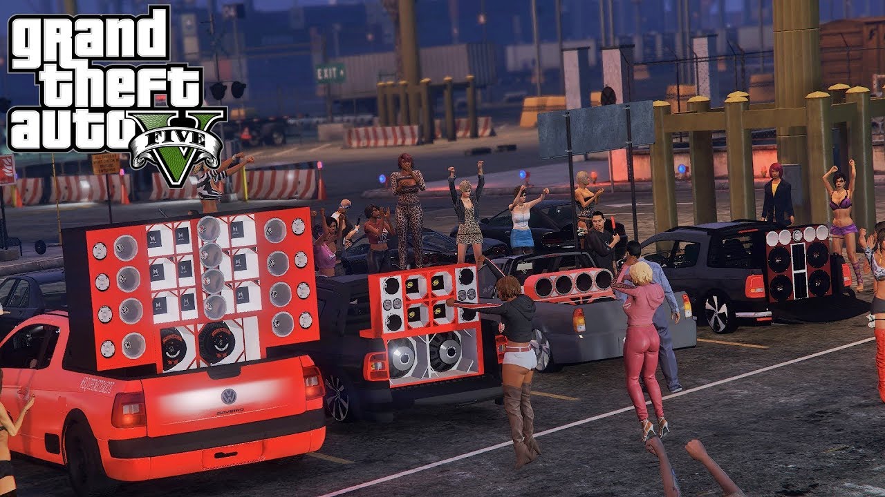GTA V : COLEI DE SAVEIRO G5 PAREDÃO NO ENCONTRO DAS SAVEIROS