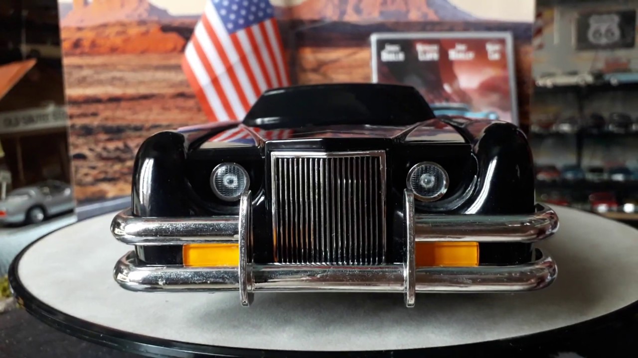 The Car Movie 1977 1/18 1971 Lincoln Continental Mark III Custom Devil Car ERTL Diecast
