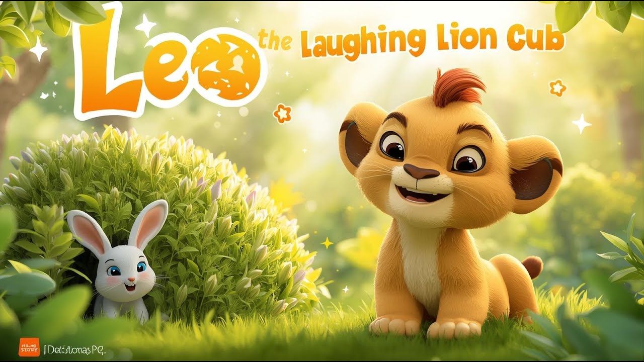Leo the Laughing Lion Cub 🦁😂 | Funny & Kindness Story for Kids | StoryBloom
