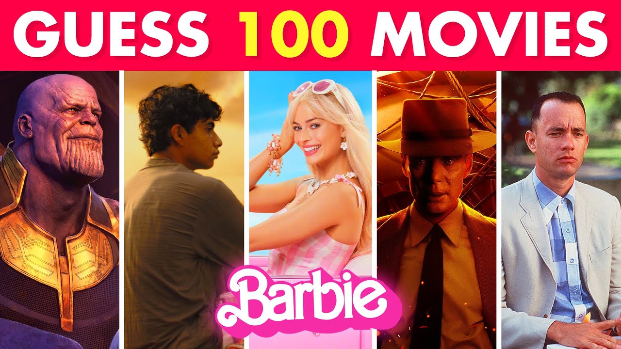 Guess The Hollywood Movie | Can you guess the Top 100 Hollywood Movies?