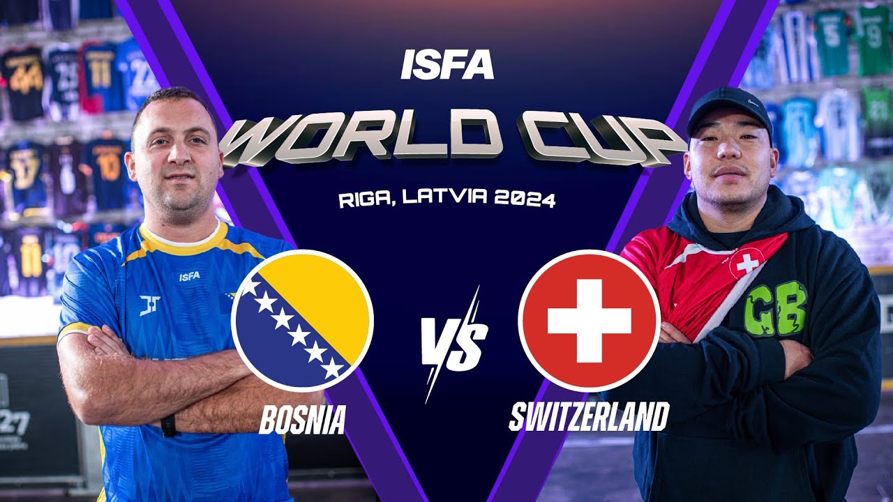Bosnia v Switzerland (Group B) | ISFA World Cup 2024 - 3v3 Street Football