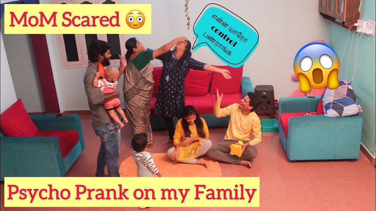 Psycho Prank On My Family😱|MoM Scared😳