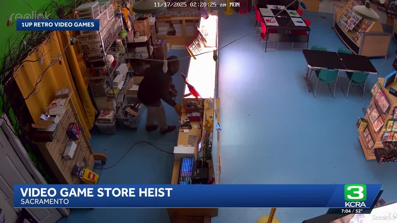 Sacramento video game and collectibles store burglarized