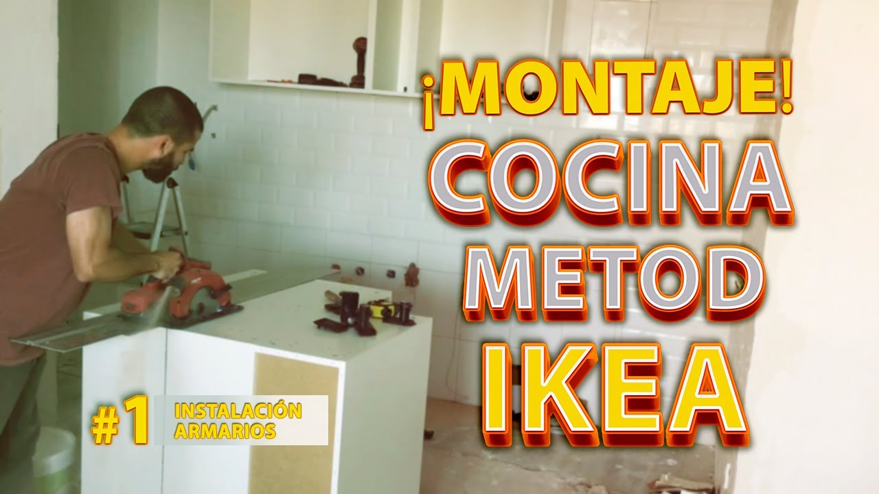 Cómo MONTAR COCINA de IKEA (METOD) | IKEA Kitchen Cabinets Installation (METOD) | PARTE #1 ✅