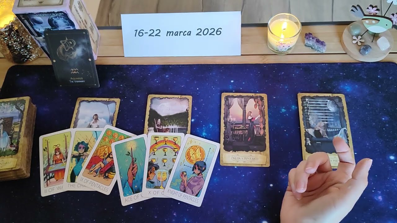 Wodnik 16-22.03.2026r - czytanie tygodniowe. Tarot.