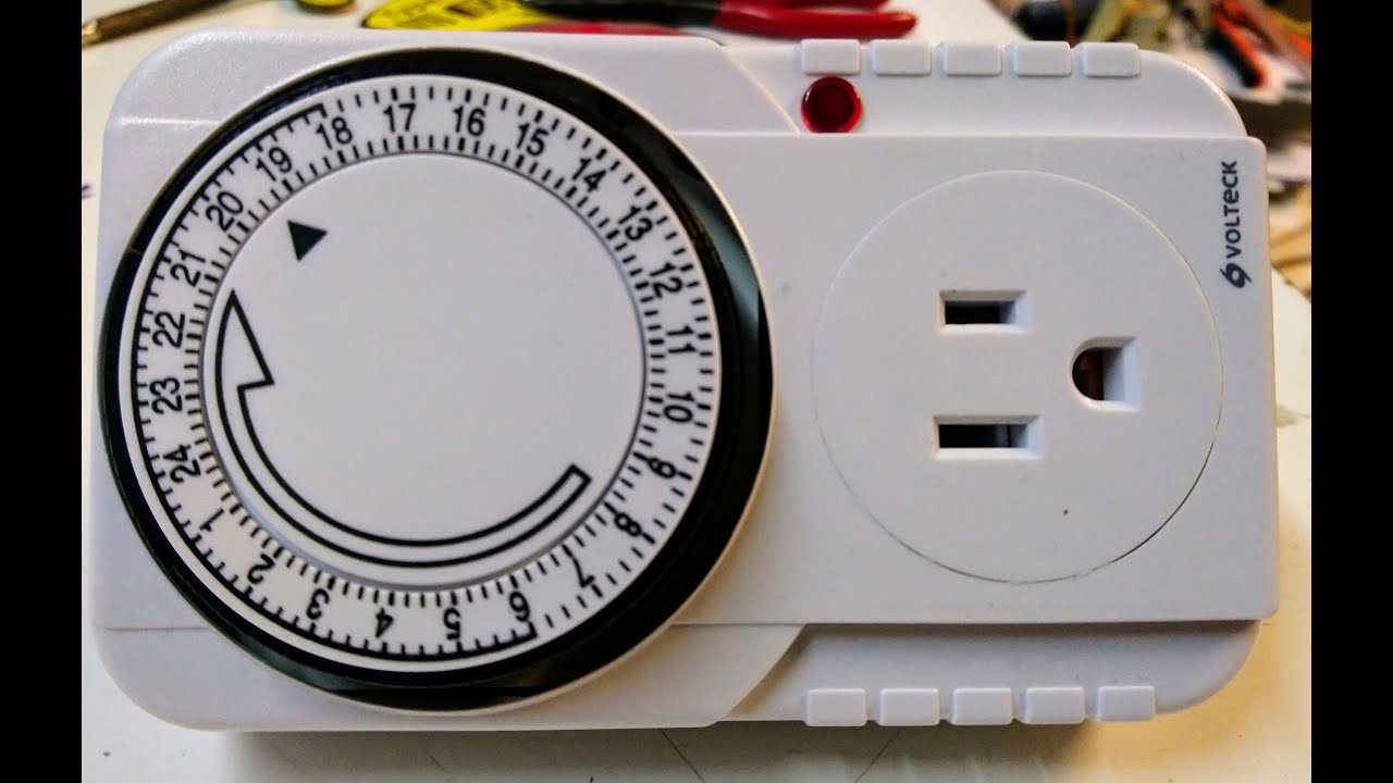 ¿Cómo es un timer analógico por dentro?