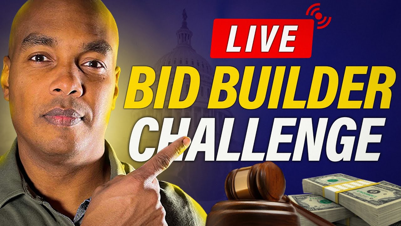 Building a $50K Government Contract Bid Live