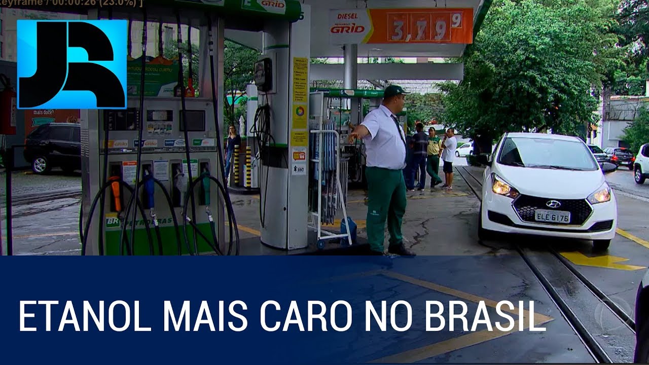 Pre&ccedil;o do etanol tem alta em postos de todo o pa&iacute;s