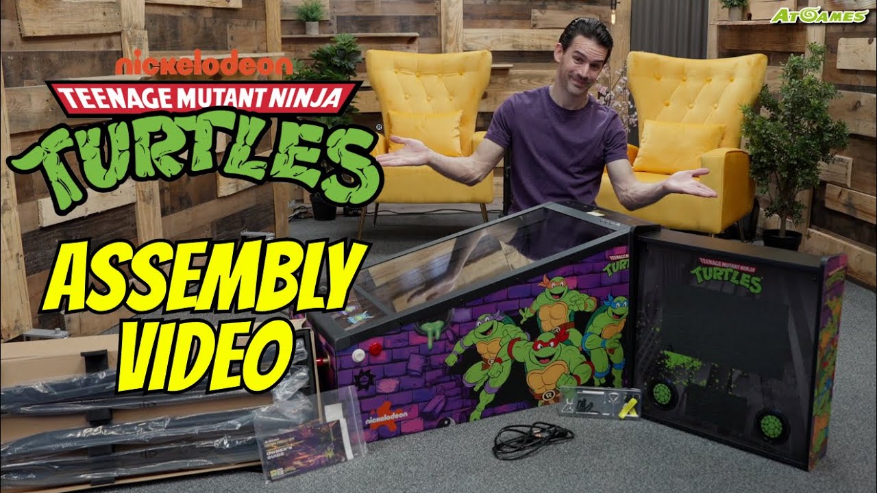 AtGames Legends Pinball TMNT Machine Comes Alive! You Won&rsquo;t Want to Miss This Build!