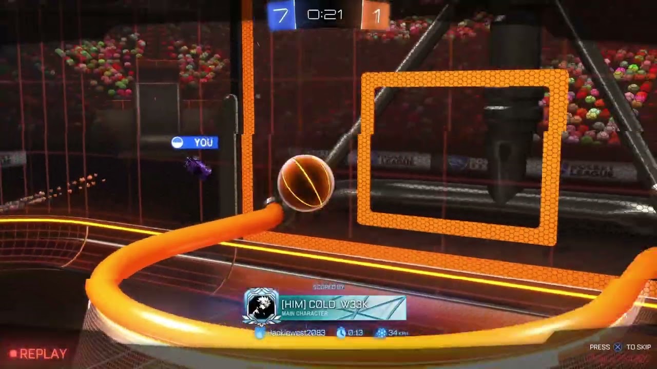 Rocket League hoops gold to plat 