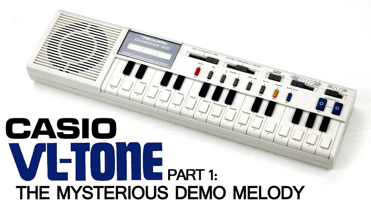 Casio VL-1 — Часть 1: Таинственная демонстрационная мелодия