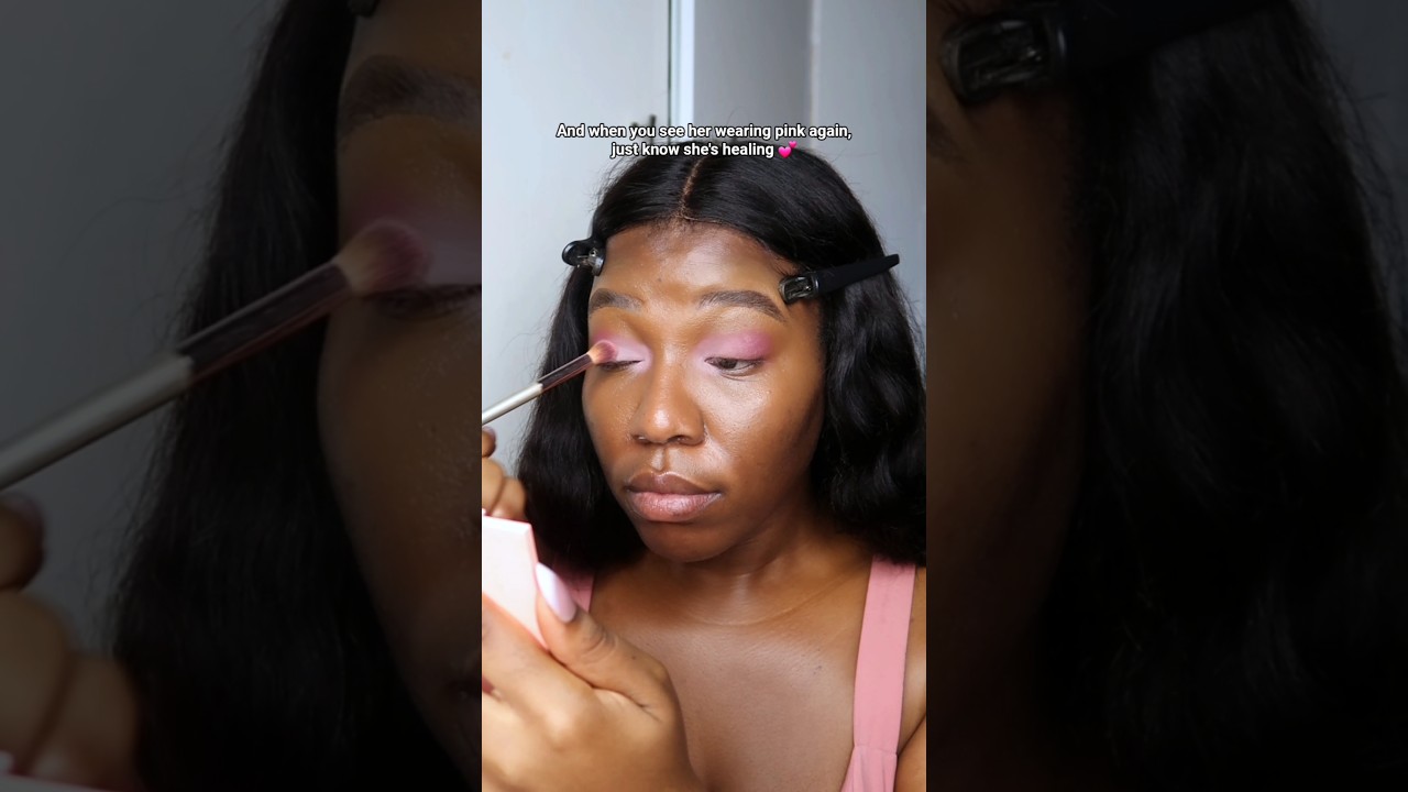 Pink Eyeshadow Makeup 💕