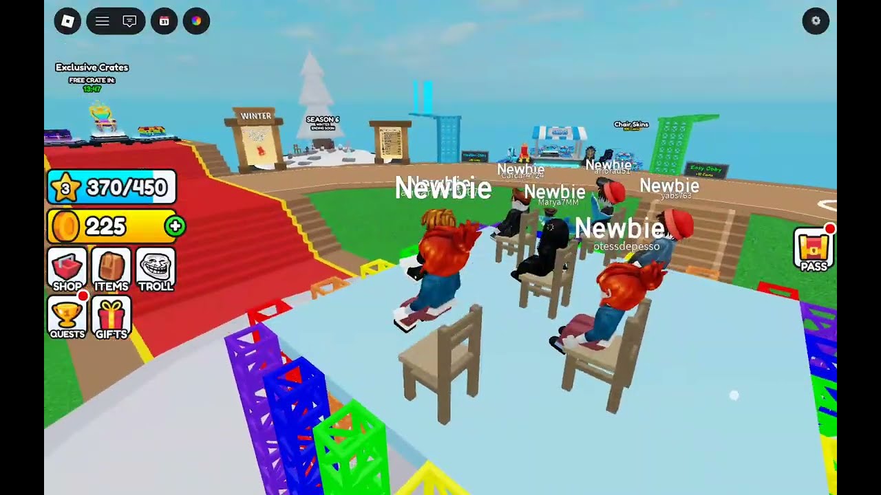 Music chairs 