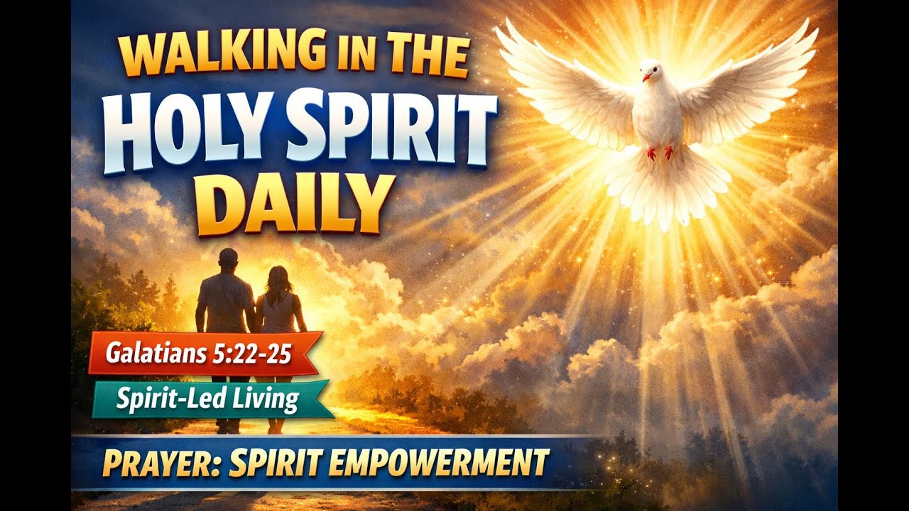 Walking in the Holy Spirit Daily | Spirit-Led Living (Galatians 