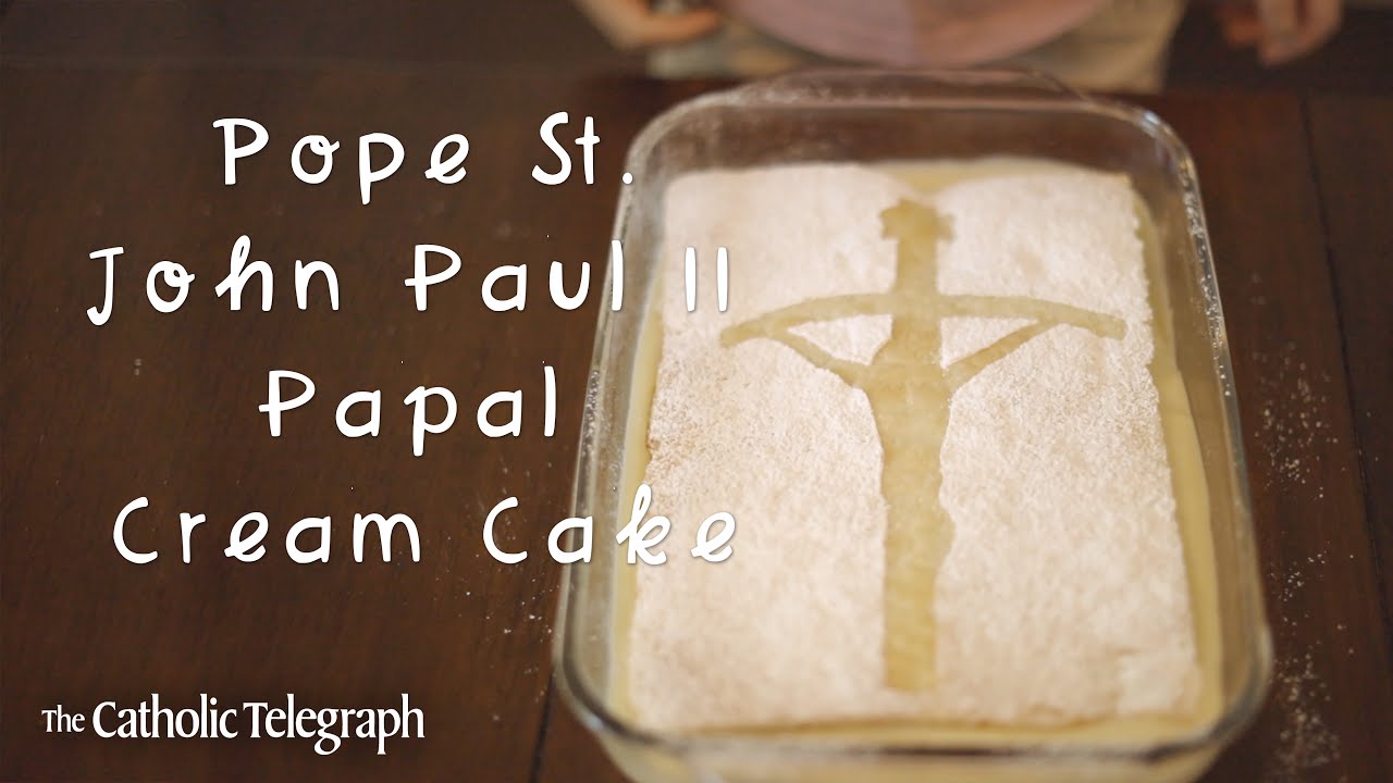 JPII's Papal Cream Cake