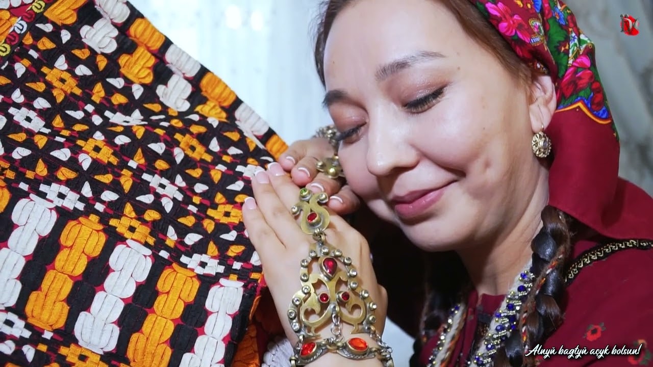 Sohbet & Ogulmaral Bagtly bolung! #dovletvideo #turkmenistan #turkmentoyy 
