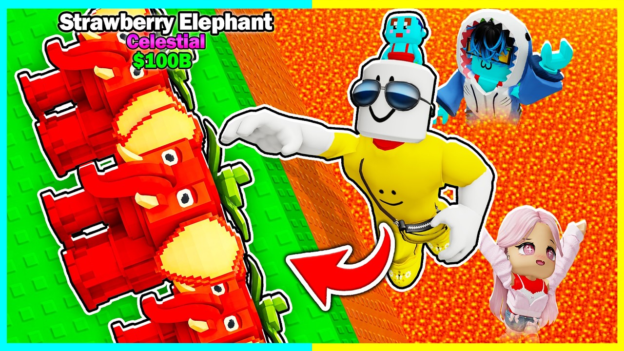 マグマから生き延びてブレインロッドを盗みだせ🔥【ロブロックス / ROBLOX】