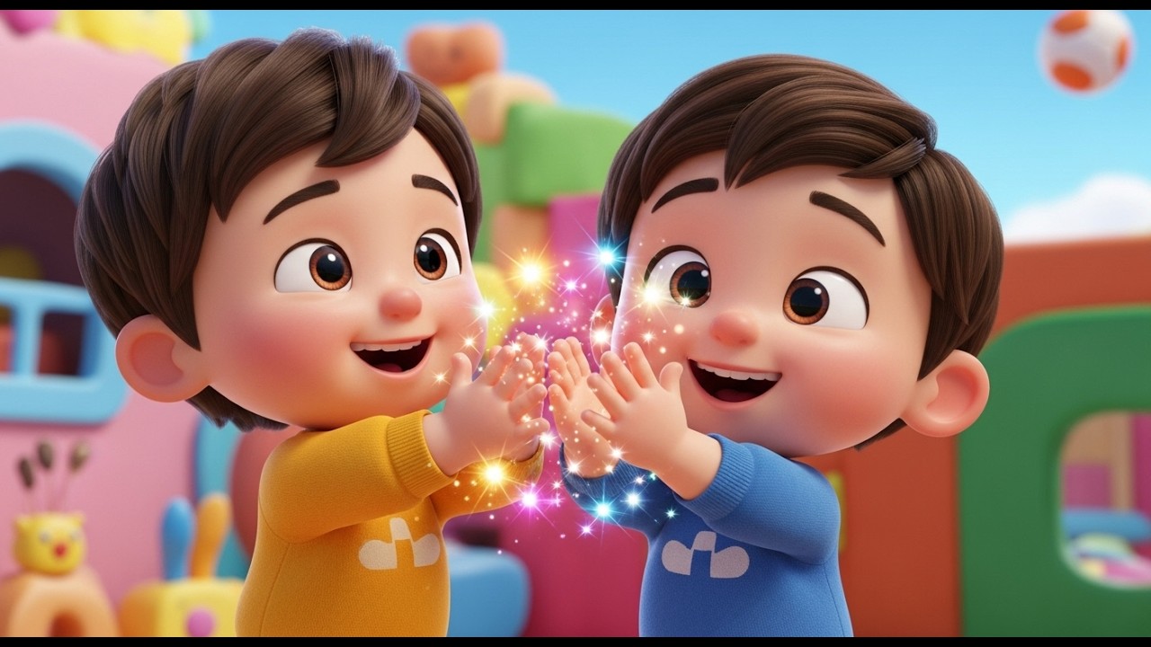 Clap Clap Baby Hands Action Rhyme & Movement Songs for Babies 👶🎵 Fun Nursery Rhymes Compilation !
