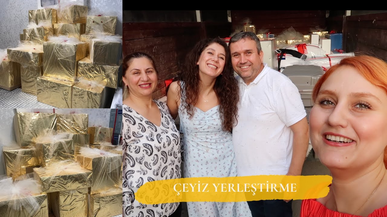 ÇEYİZ SERME | ÇEYİZ YERLEŞTİRME | VLOG |