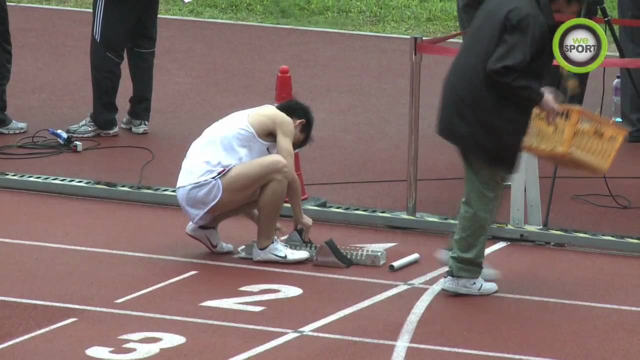 4x100學界田徑之王爭霸戰 女拔惜敗男拔喇沙不敵張振興