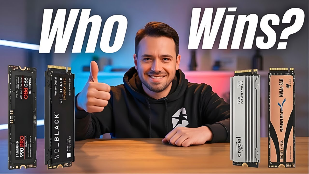 4 лучших SSD-накопителя M.2 NVMe для игр в 2026 году — проверено экспертами