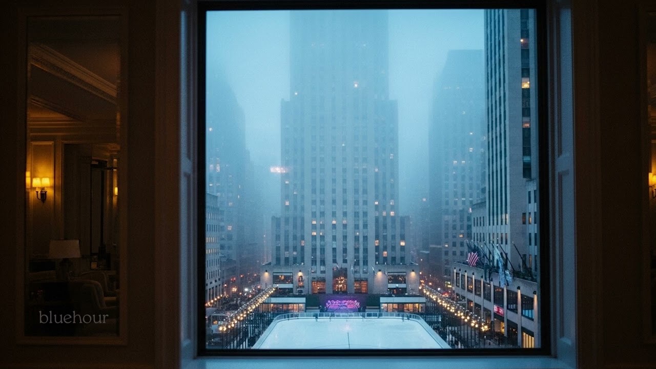 Newyork soul jazz night vibe, jazz music for relaxing, coffee, study