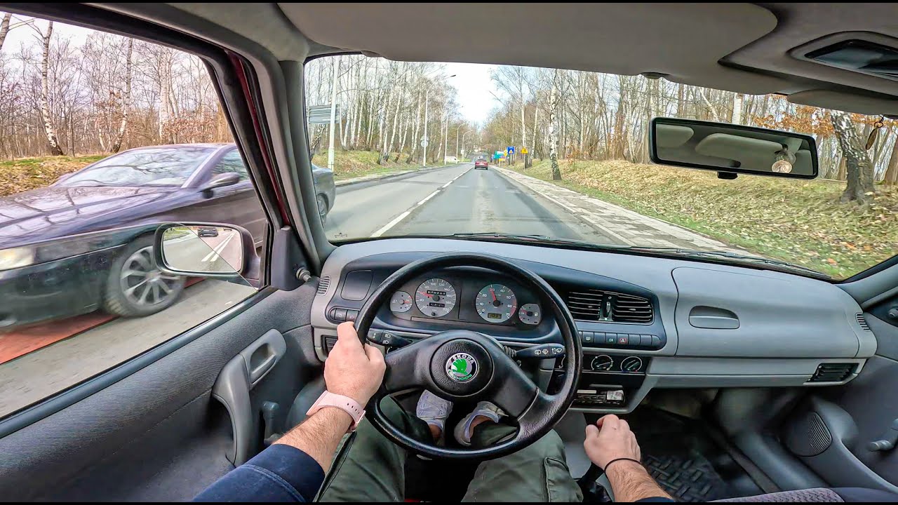 1998 Skoda Felicia | 1.3 68 HP | POV Test Drive