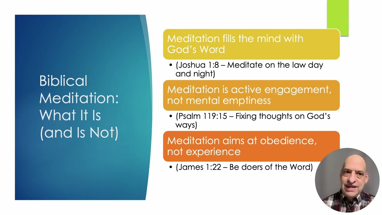Slowing Down to Listen  Scripture Meditation, Self Knowledge, and Heart Formation