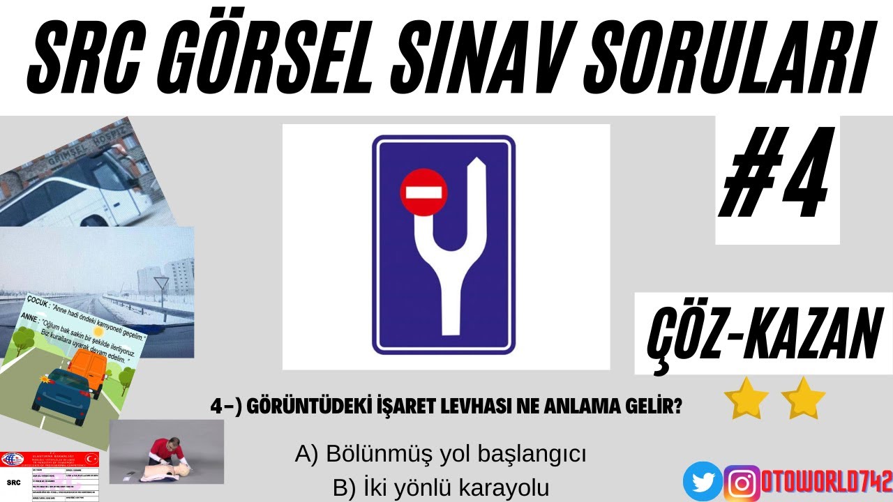 SRC G&Ouml;RSEL (UYGULAMA) SORU VE CEVAPLARI #4 / SRC UYGULAMALI SINAV  SORULARI - SRC G&Ouml;RSEL SORULAR