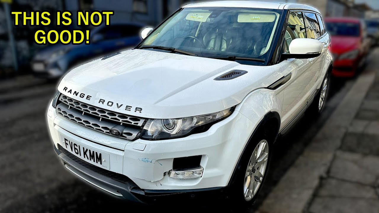 Мне пришлось ремонтировать наш Range Rover после того, как моя девушка попала на нем в аварию!