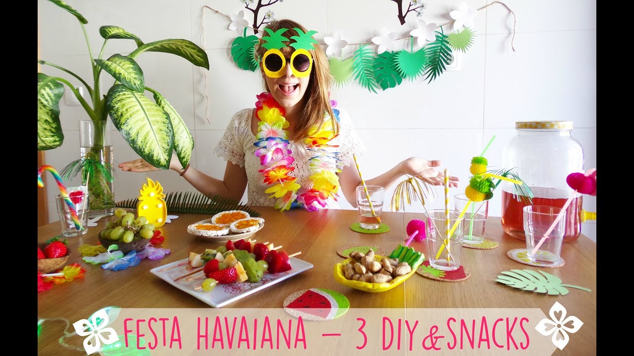FESTA HAVAIANA 3 DIY & SNACKS | ARTIMESOPHIA