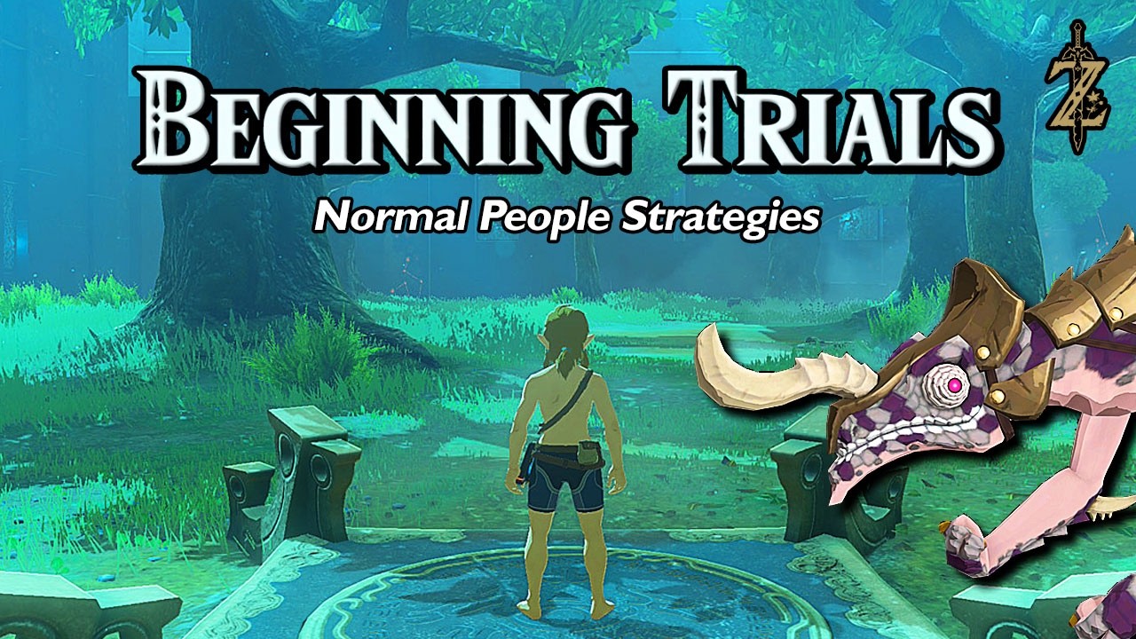 Beginner Master Trials | Speed Runner & Normal Person Strategies | Zelda Breath of The Wild | BotW