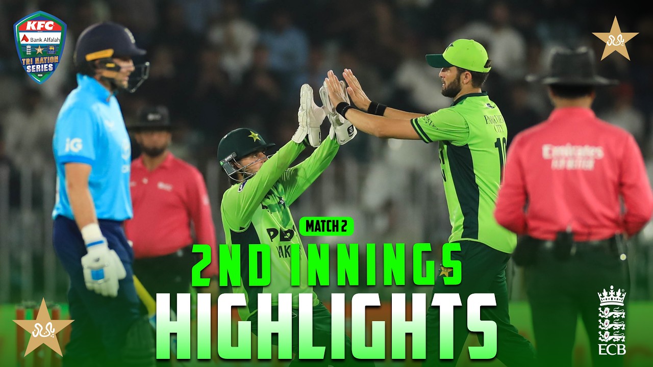2nd Innings Highlights | Pakistan vs England | Match 2 | Pakistan ODI Tri-Series 2026 | PCB | MZS1K