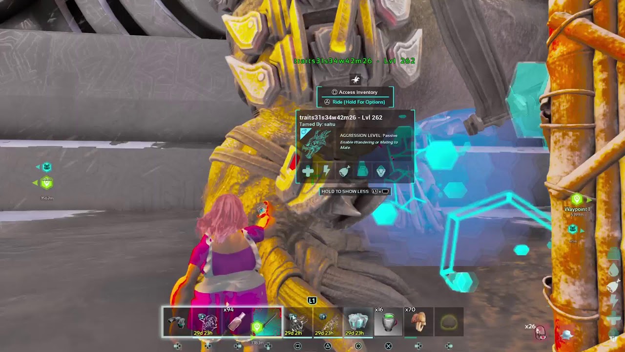 『#ARK #ASA』ボス戦&ミッションサポート恐竜をテイムします～特質ふくめて～
