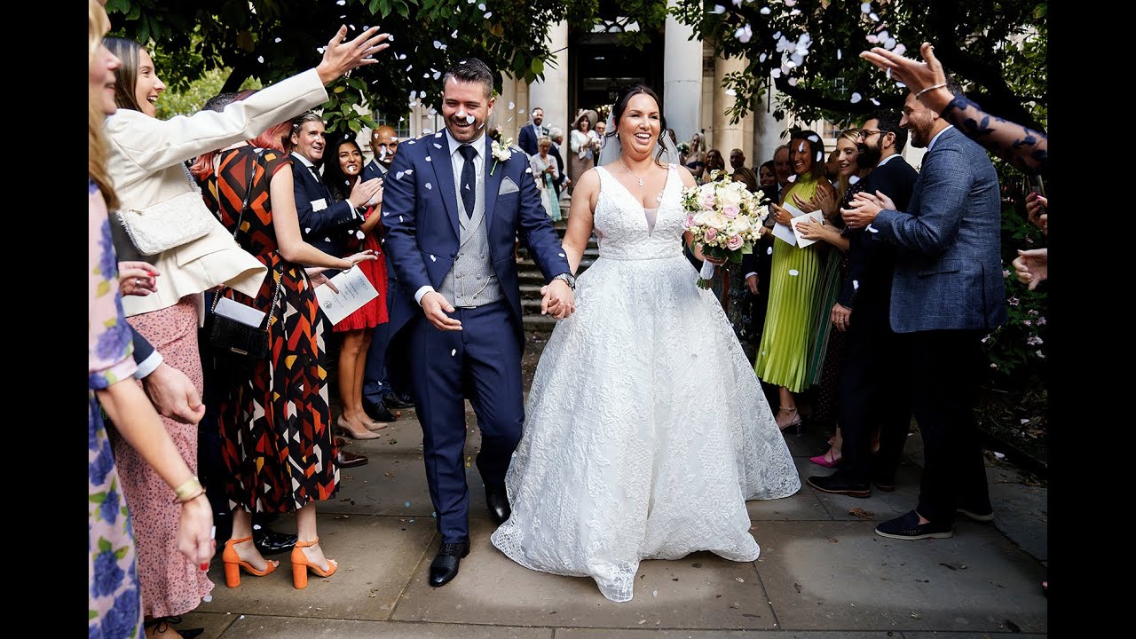 Andaz Liverpool Street wedding | London wedding film | St Mary Le Strand