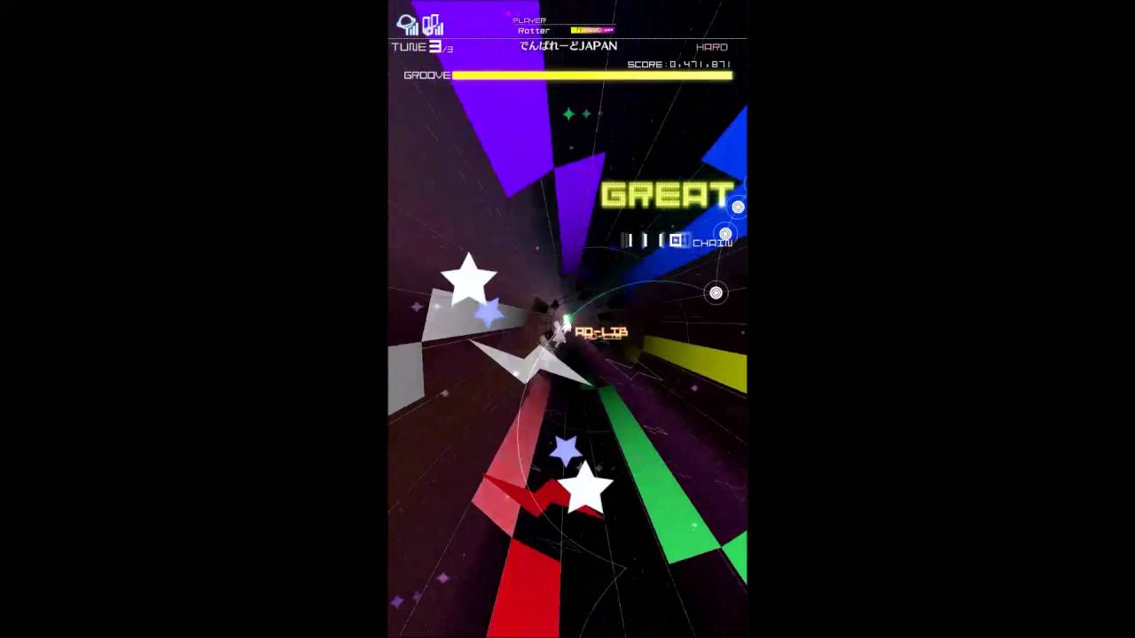 【GROOVE COASTER 3】でんぱれーどJAPAN　[HARD]  996k
