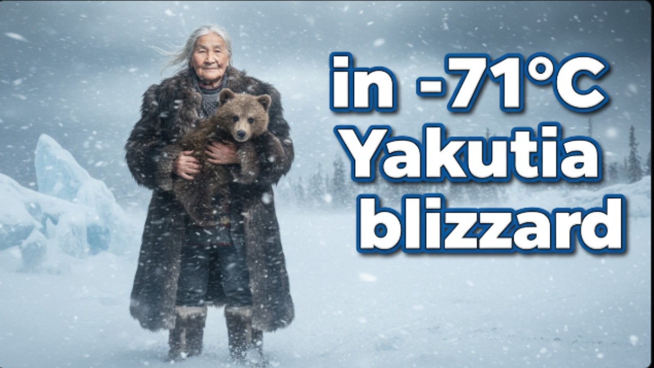 90-year-old woman saved bear cub in -71°C Yakutia blizzard