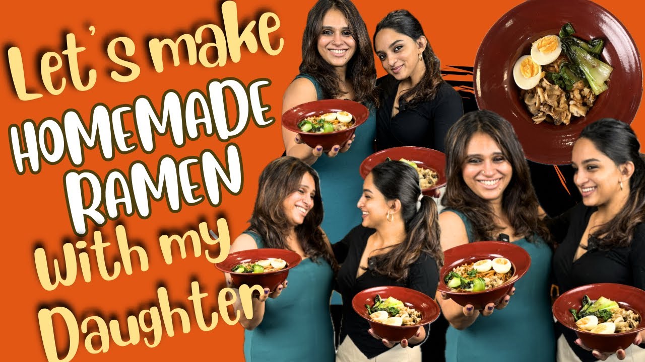 HOMEMADE RAMEN with my daughter | kitchen tales by Neethu