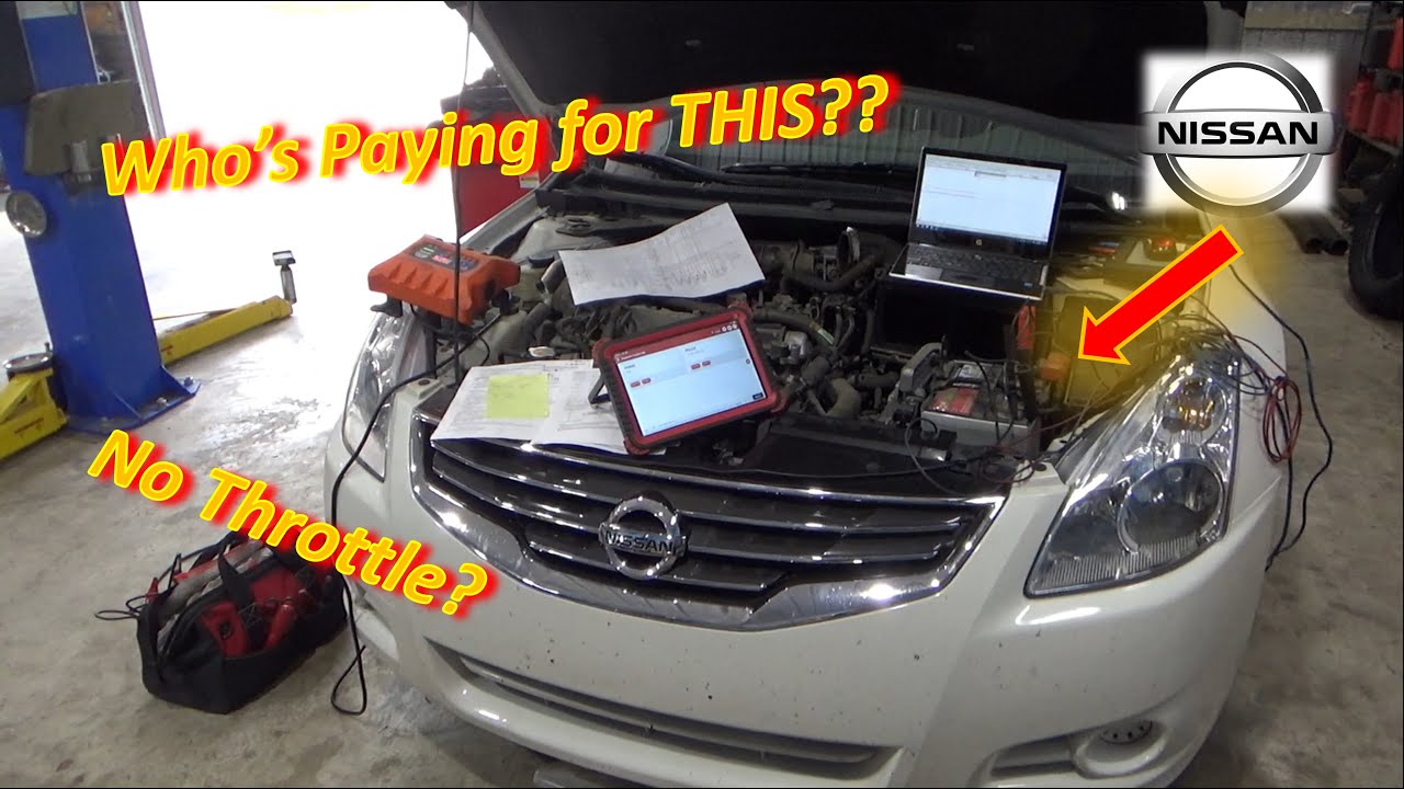 Who's Paying for THIS?? (Nissan Altima No-Throttle P0222/P0605)