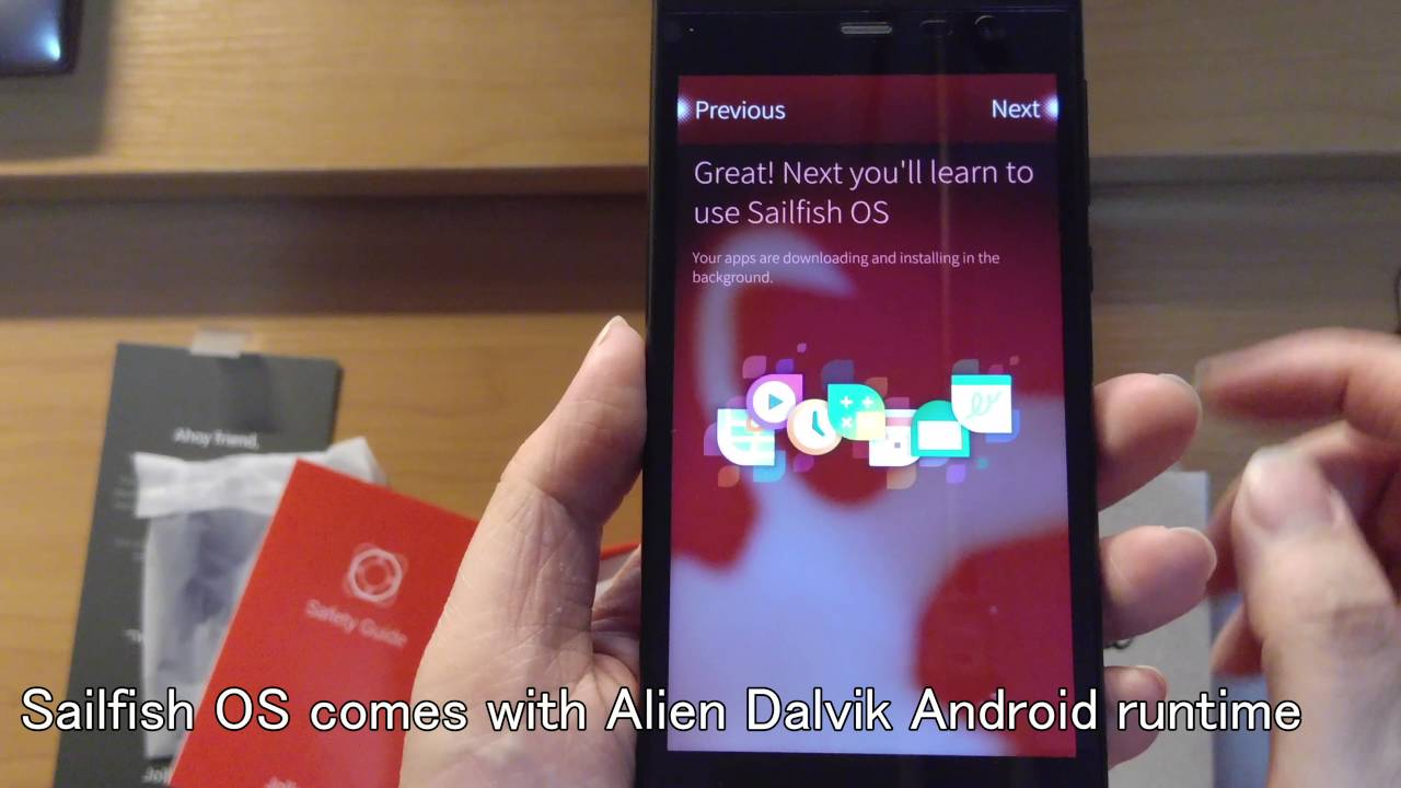 Unboxing Jolla C - Limited Edition device for Sailfish OS Community