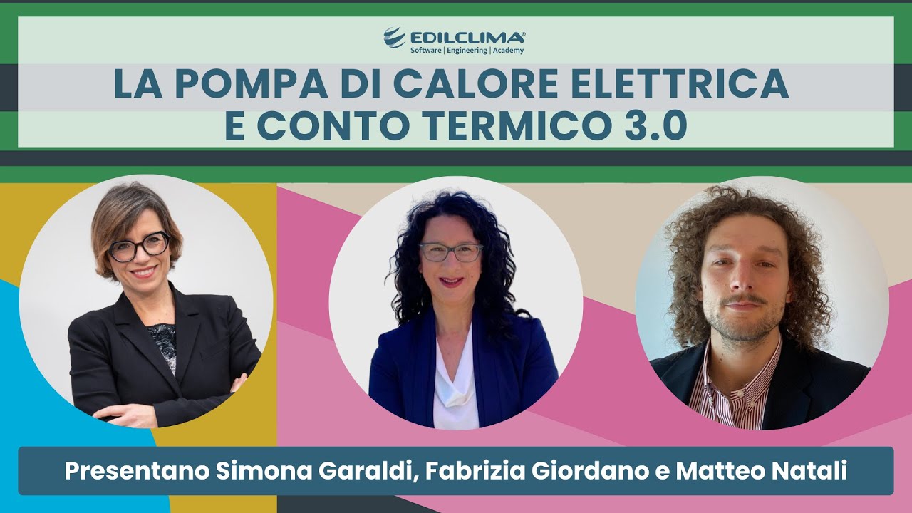 Pompa di calore elettrica e conto termico 3.0